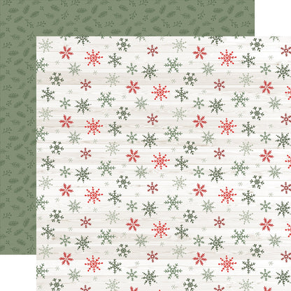 Christmas Time Double-Sided Cardstock 12"X12"-Santa Swirl