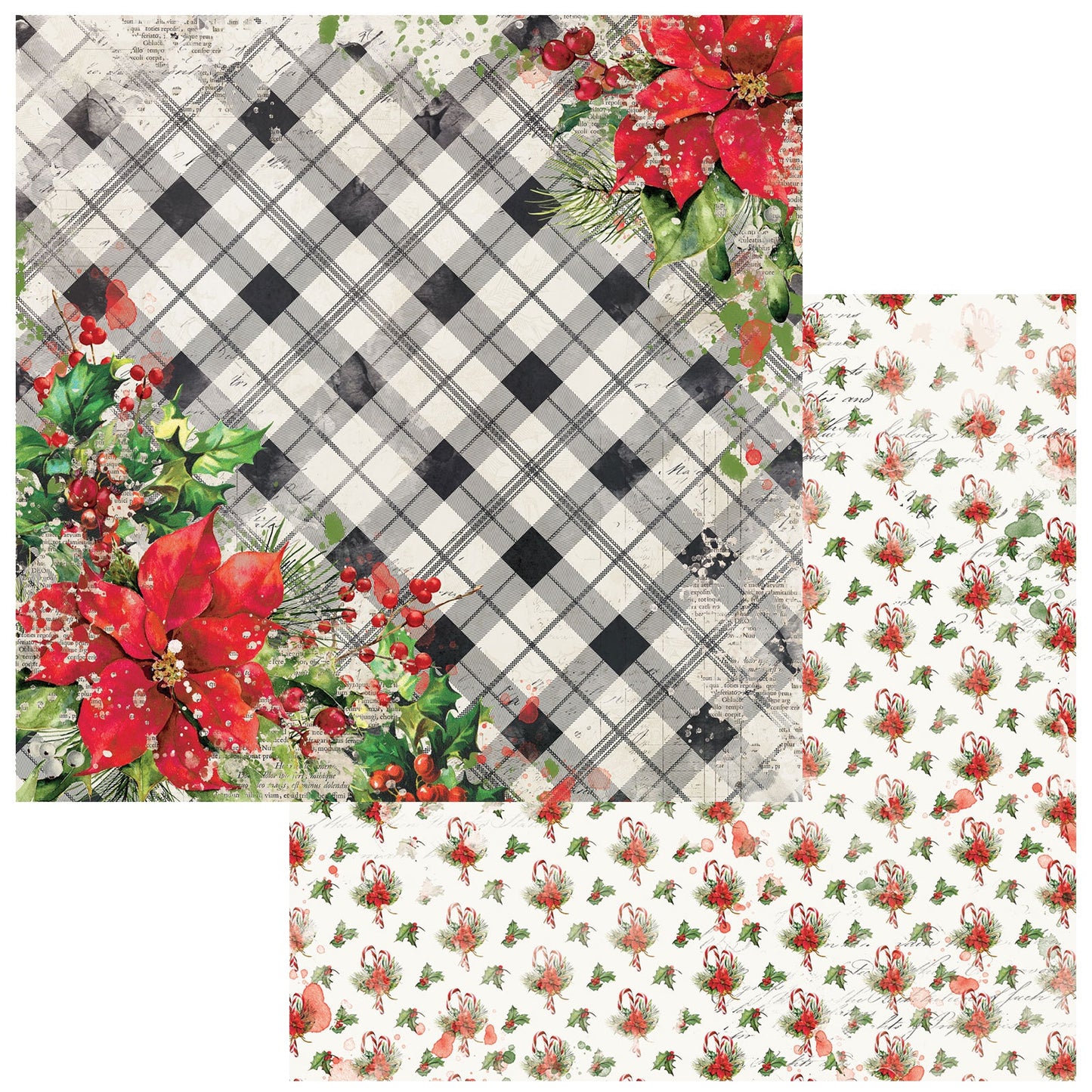 Christmas Spectacular Double-Sided Cardstock 12"X12"-Colored Foundations 1