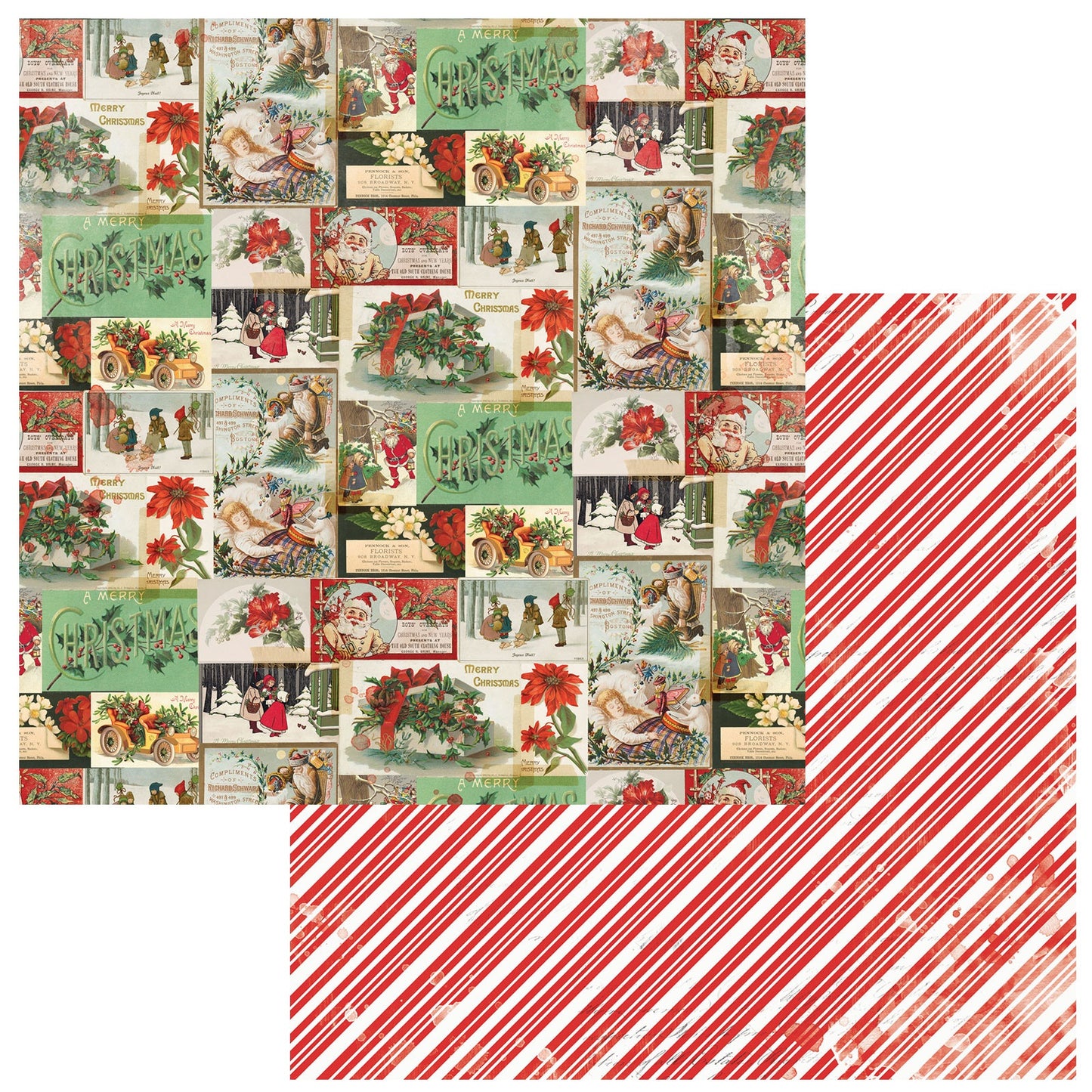 Christmas Spectacular Double-Sided Cardstock 12"X12"-Colored Foundations 1