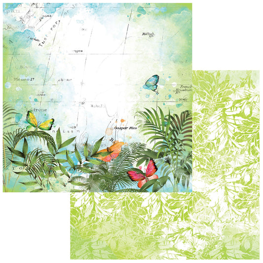 Vintage Artistry Sunburst Double-Sided Cardstock 12"X12"- Select Style