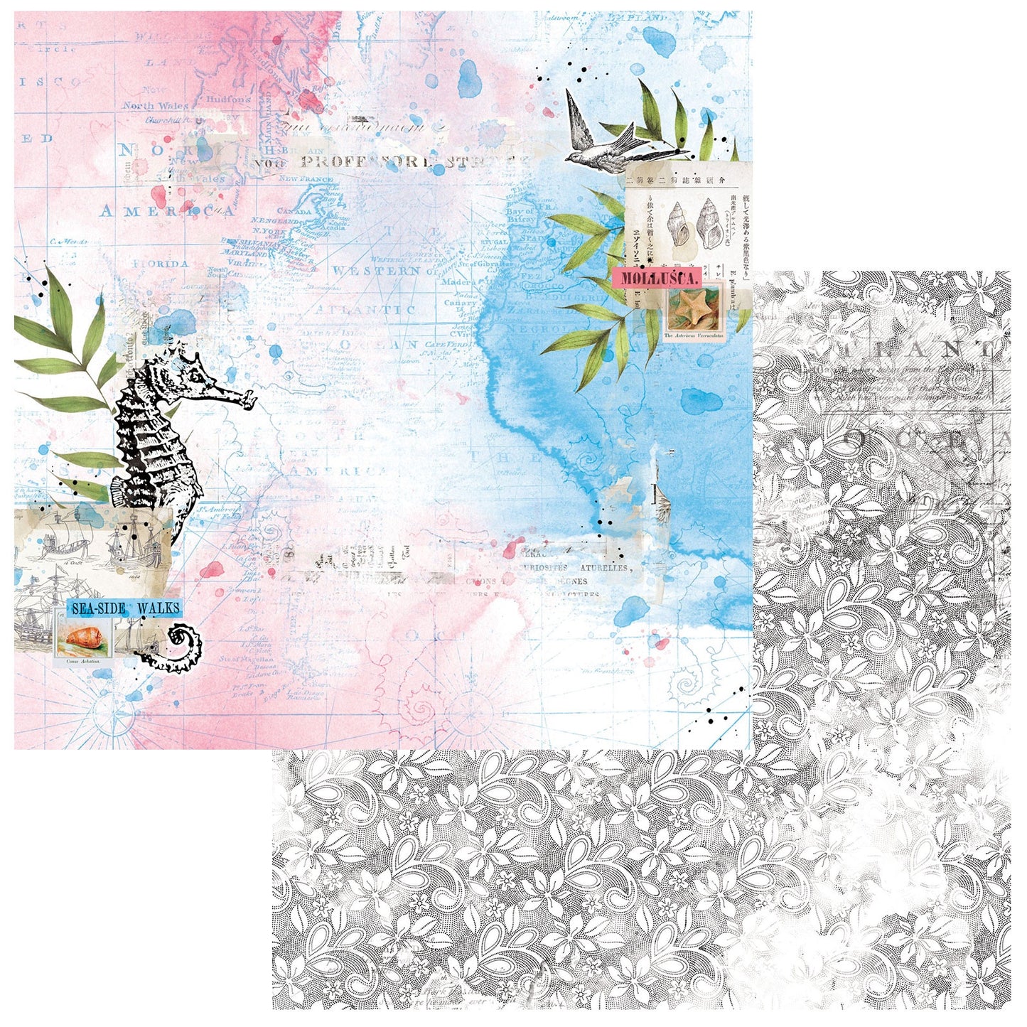 Vintage Artistry Sunburst Double-Sided Cardstock 12"X12"- Select Style