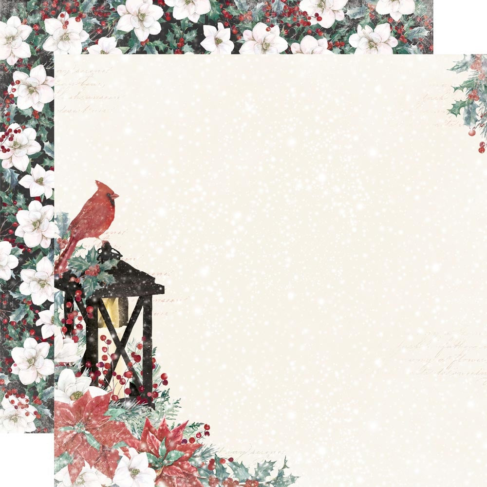 Simple Vintage 'Tis The Season Double-Sided Cardstock 12"X12-Good Cheer