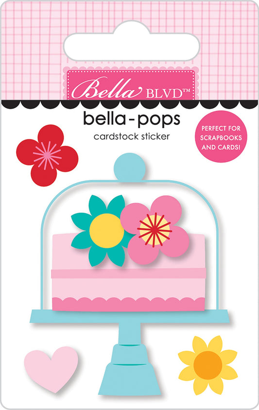 Birthday Bash Bella-Pops 3D Stickers-Pretty Pastry