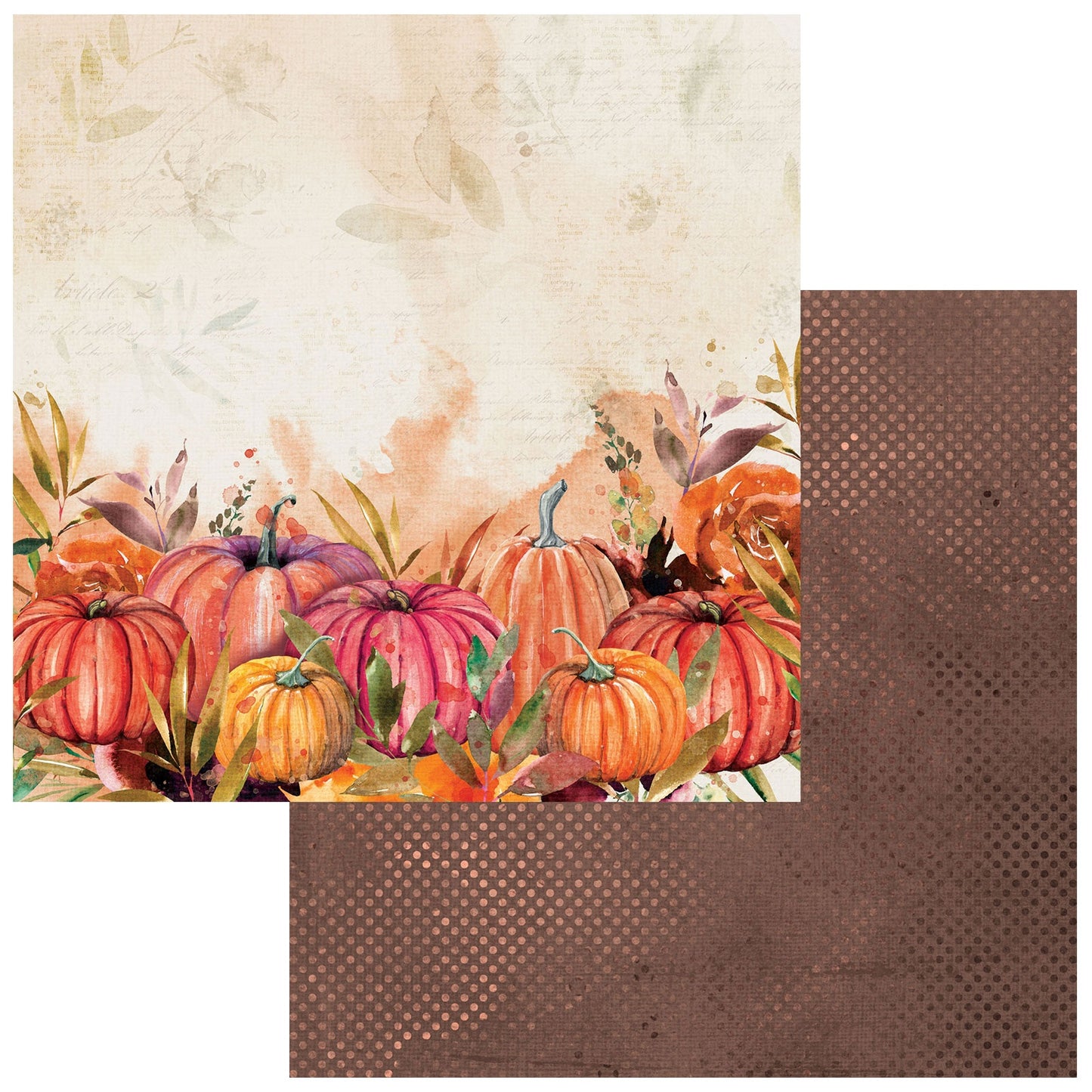 ARToptions Spice Double-Sided Cardstock 12"X12"-Persimmon