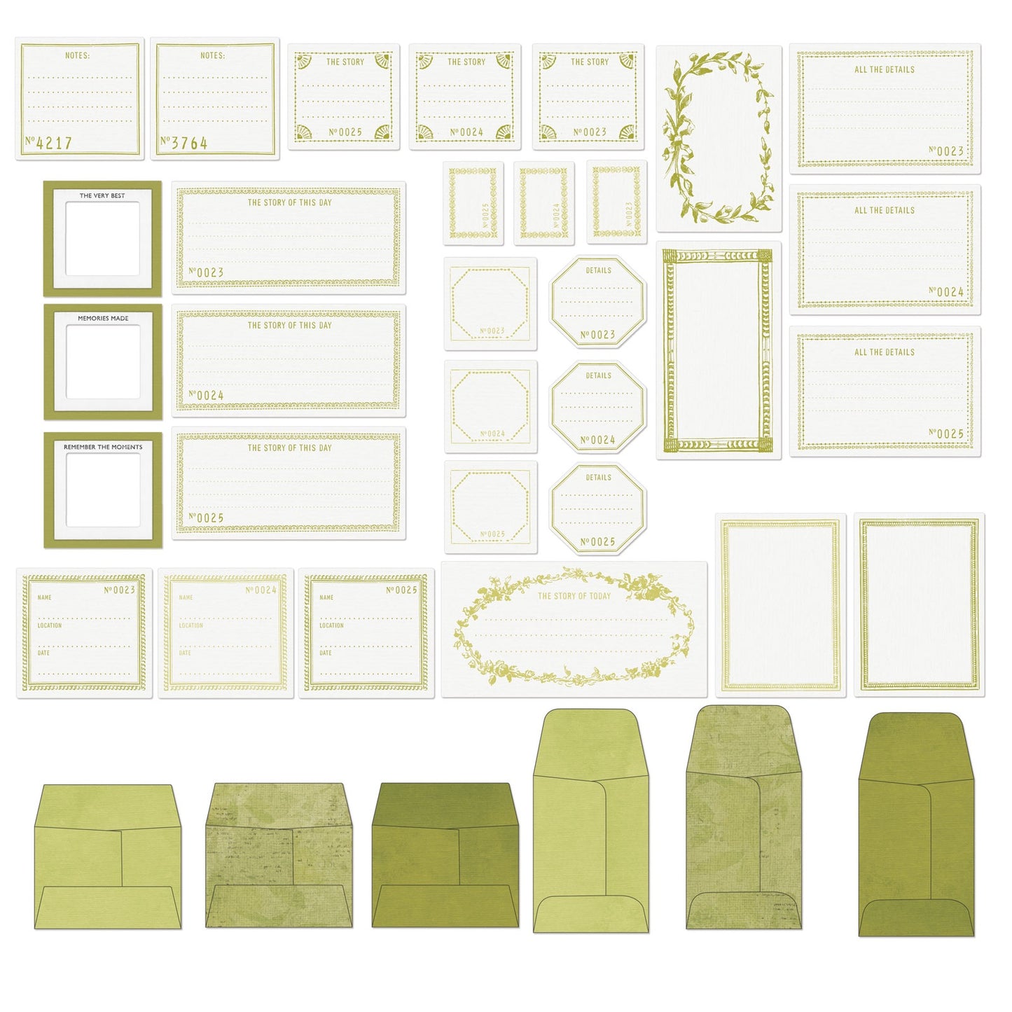 Color Swatch: Grove Envelope Bits-