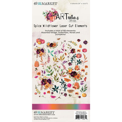 ARToptions Spice Laser Cut Outs-Wildflowers