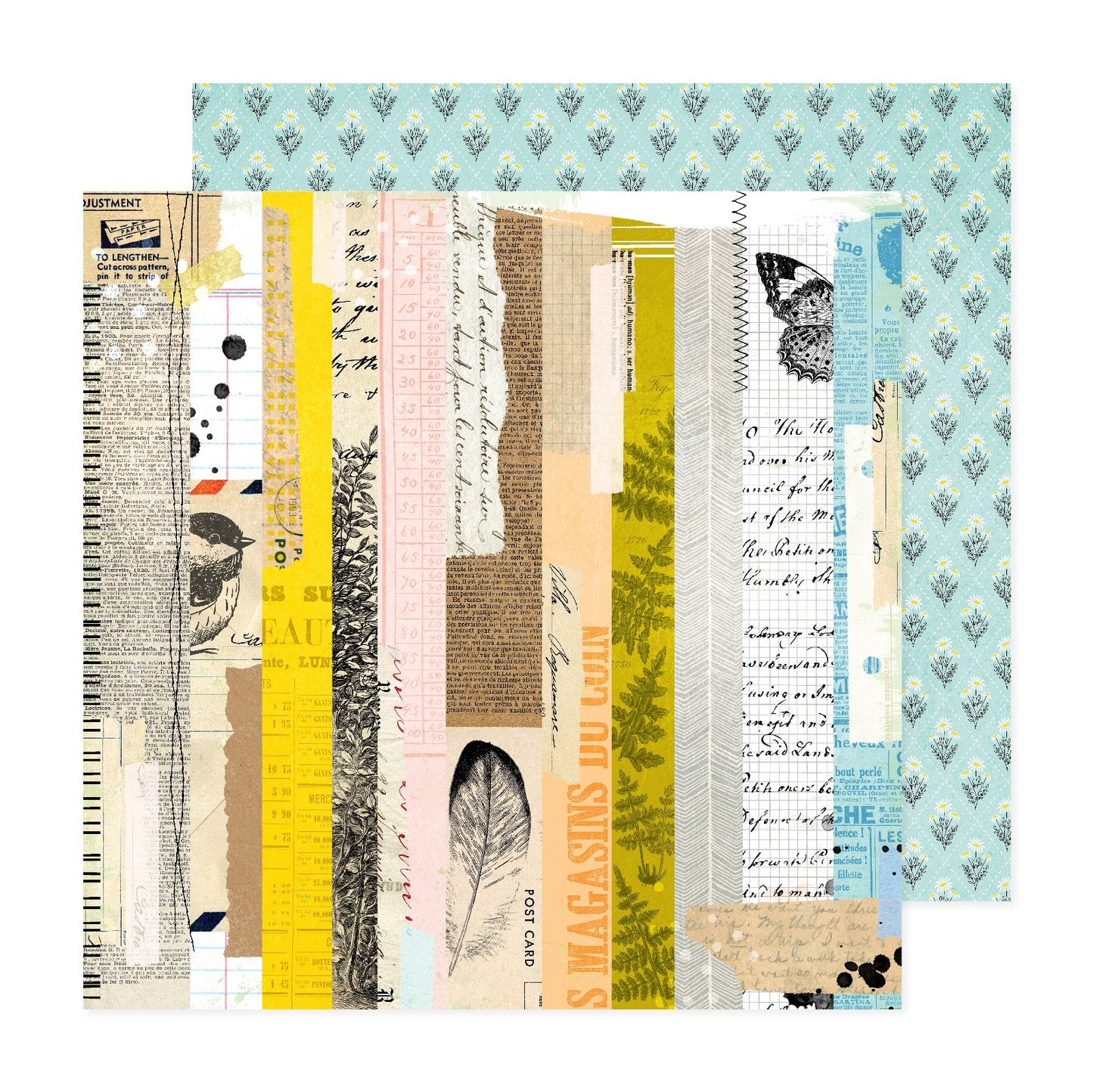 Vicki Boutin Discover + Create Double-Sided Cardstock 12X12"-3X4