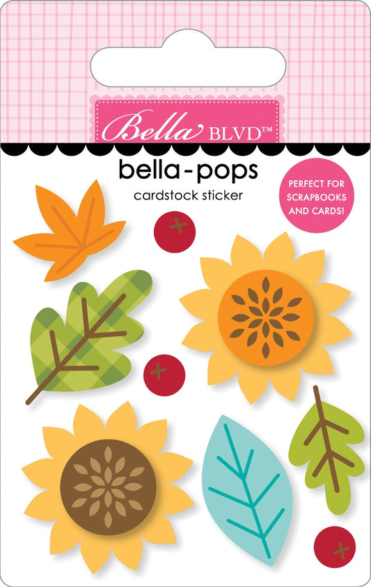 One Fall Day Bella-Pops 3D Stickers-Fall Is Here