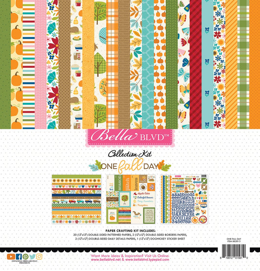 Bella Blvd Collection Kit 12"X12"-One Fall Day