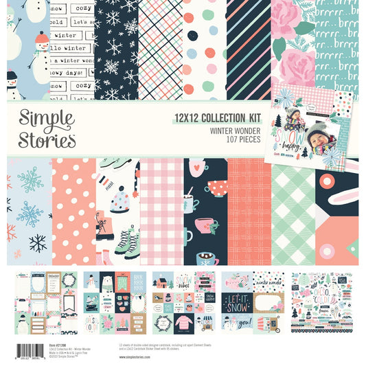 Simple Stories Collection Kit 12"X12"-Winter Wonder