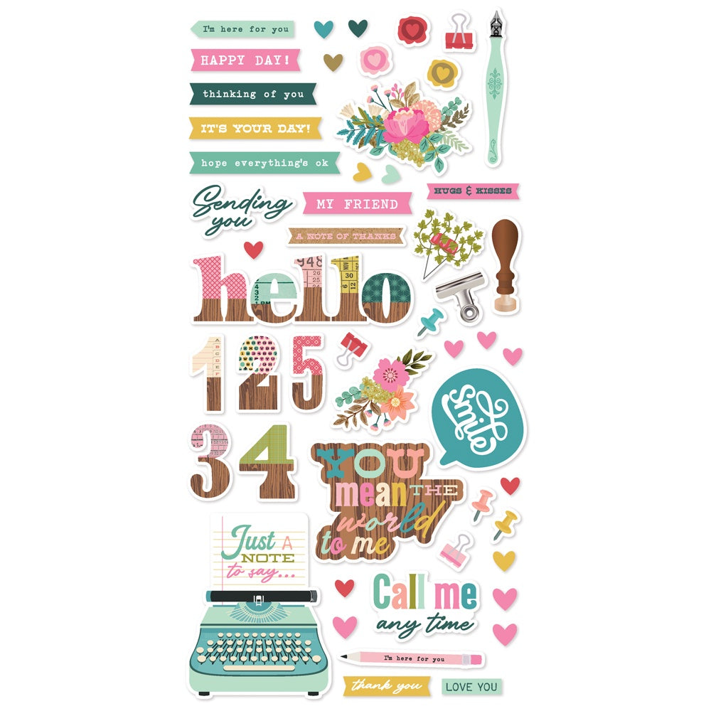 Simple Stories Simple Cards Card Kit-Noteworthy