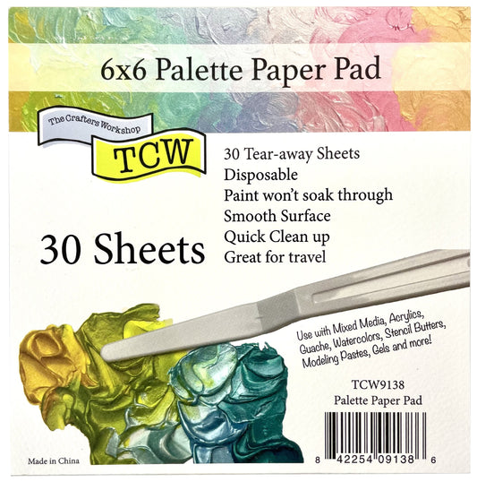 Crafter's Workshop Palette Paper Pad-30 Sheets