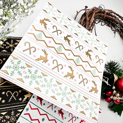 Christmas Sweater Layered Stencil - 7.25 x 7.5
