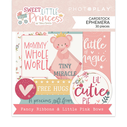 Sweet Little Princess Ephemera Cardstock Die-Cuts-