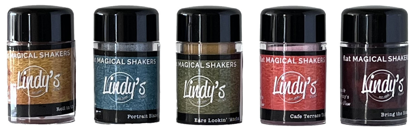 Lindy's Stamp Gang Flat Magical Shaker Painters Set 5/Pkg- Select Style