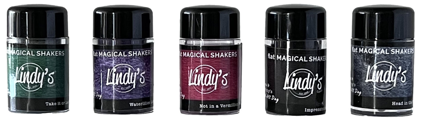 Lindy's Stamp Gang Flat Magical Shaker Painters Set 5/Pkg- Select Style