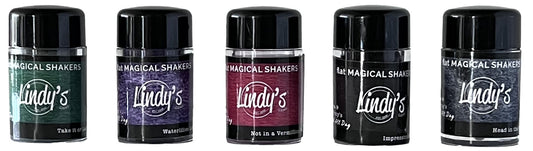 Lindy's Stamp Gang Flat Magical Shaker Painters Set 5/Pkg- Select Style