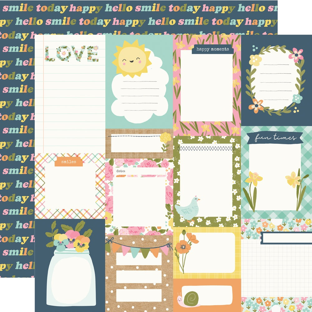 Fresh Air Double-Sided Cardstock 12"X12"-Select Style