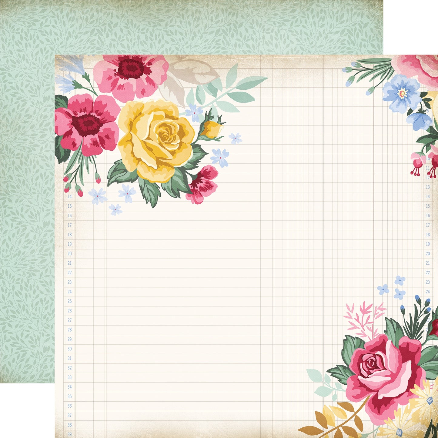 Bloom Double-Sided Cardstock 12"X12"-Select Style