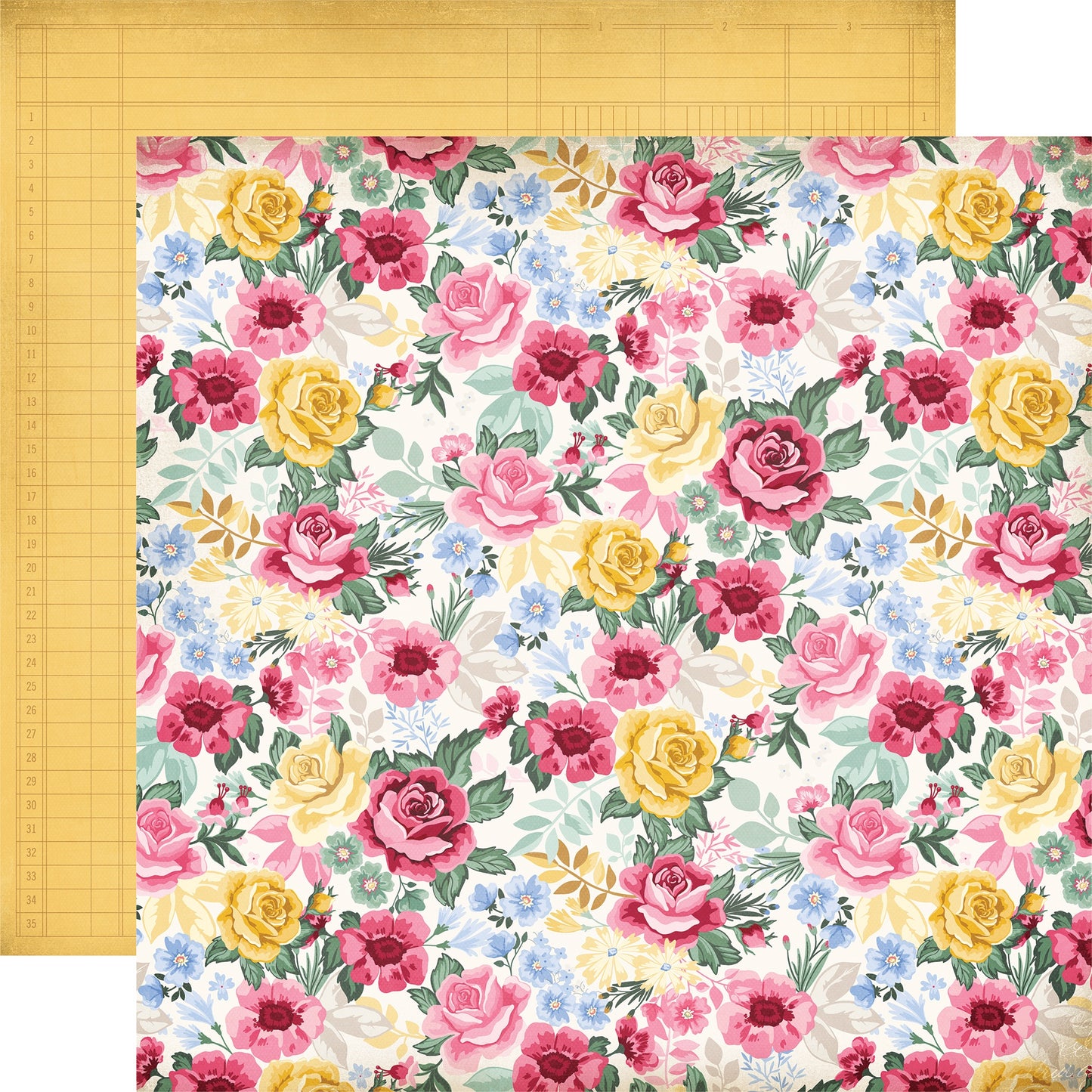 Bloom Double-Sided Cardstock 12"X12"-Select Style