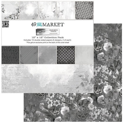 49 And Market Collection Pack 12"X12"-Color Swatch: Charcoal