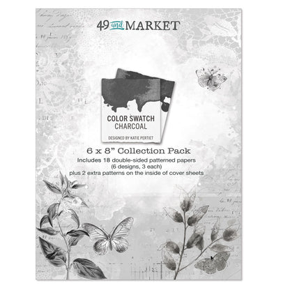 49 And Market Collection Pack 6"X8"-Color Swatch: Charcoal