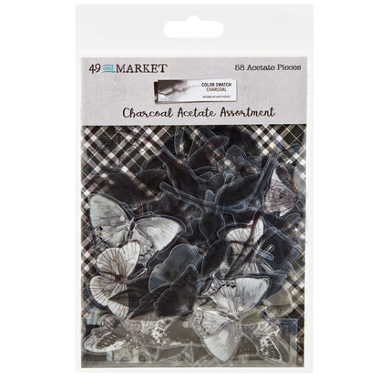 Color Swatch: Charcoal Acetate Assortment-