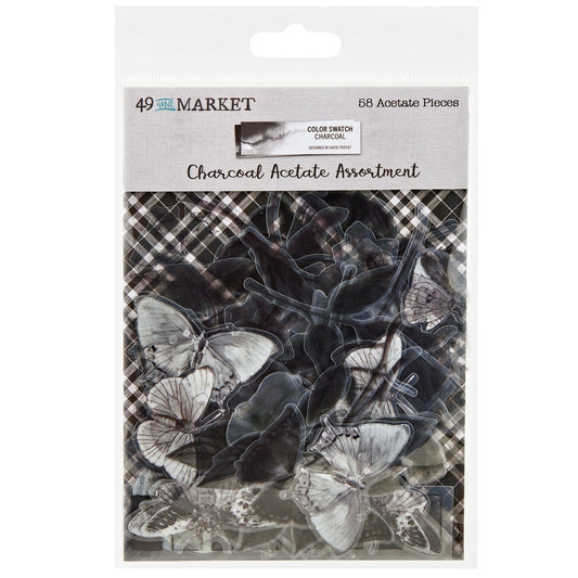 Color Swatch: Charcoal Acetate Assortment-