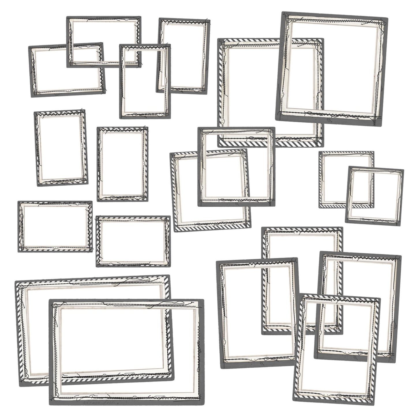 Color Swatch: Charcoal Frame Set-