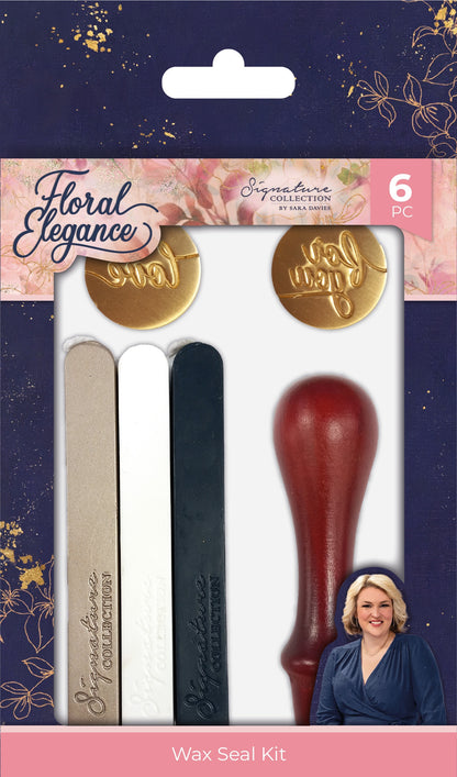 Sara Signature Floral Elegance Wax Seal Kit-