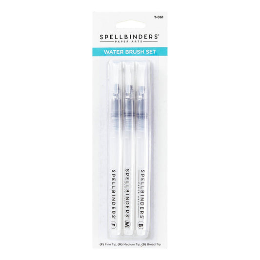 Spellbinders Water Brush Set 3/Pkg-