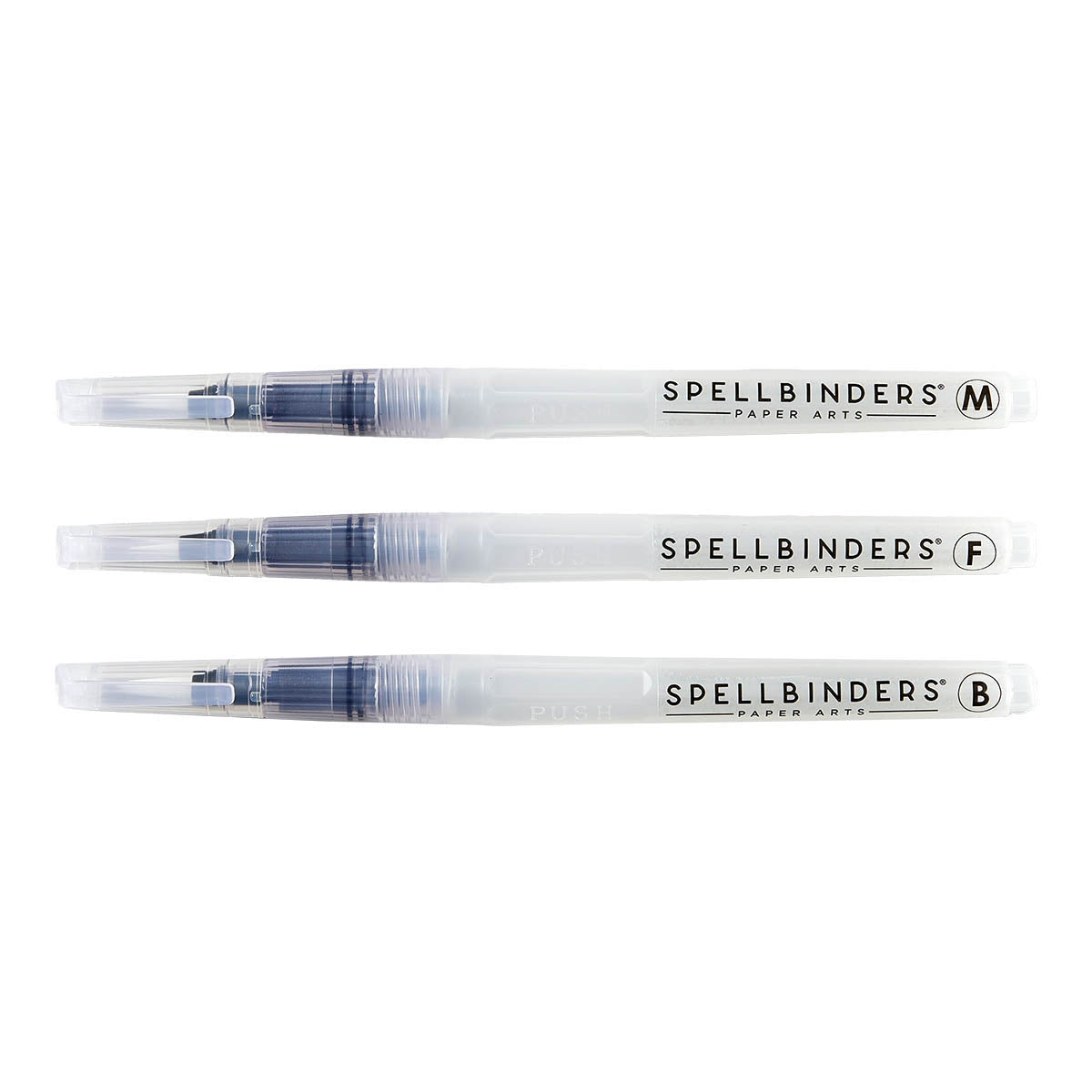 Spellbinders Water Brush Set 3/Pkg-