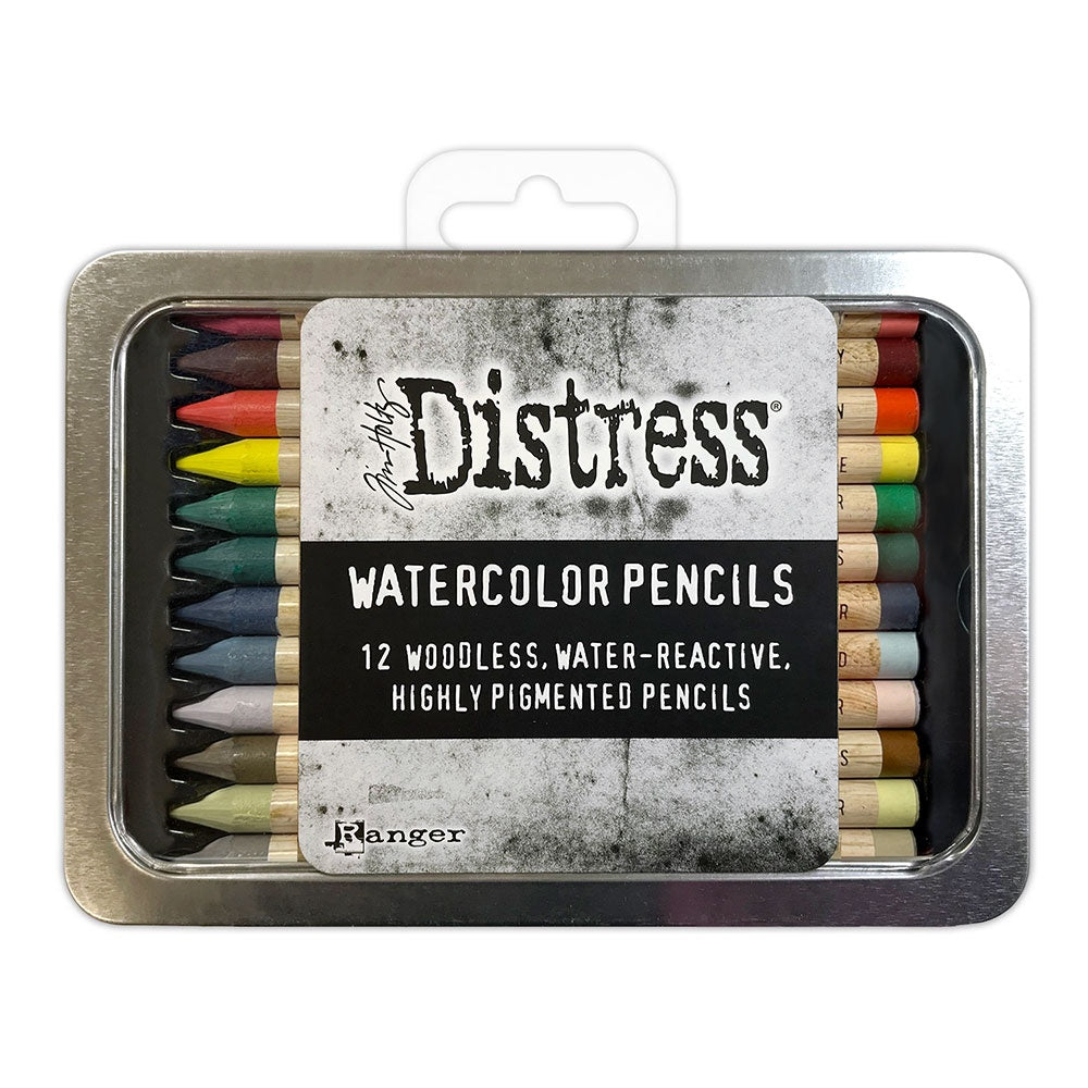 Tim Holtz Distress Watercolor Pencil 12/Pkg-Set 5