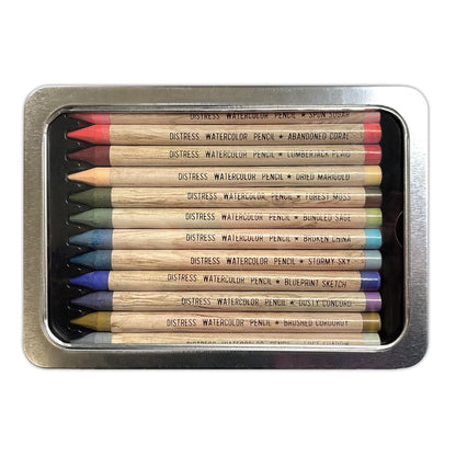 Tim Holtz Distress Watercolor Pencil 12/Pkg-Set 6