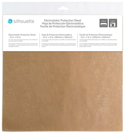 Silhouette Electrostatic Protection Sheet 12"X12"-1 Piece