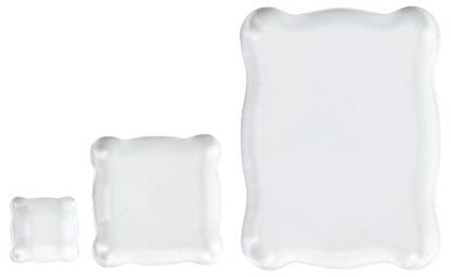 Tonic Studios Acrylic Stamping Blocks-1"x1"; 2"x2"; 3"x4"