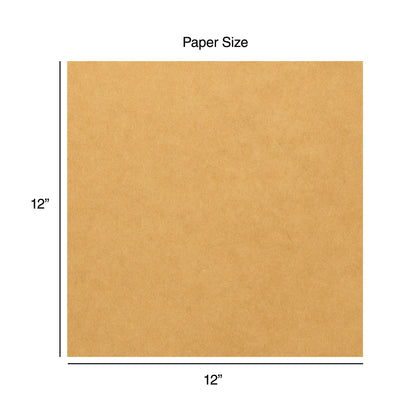 Harmony Hues 65# Cardstock 12"X12" 50/Pkg-Kraft