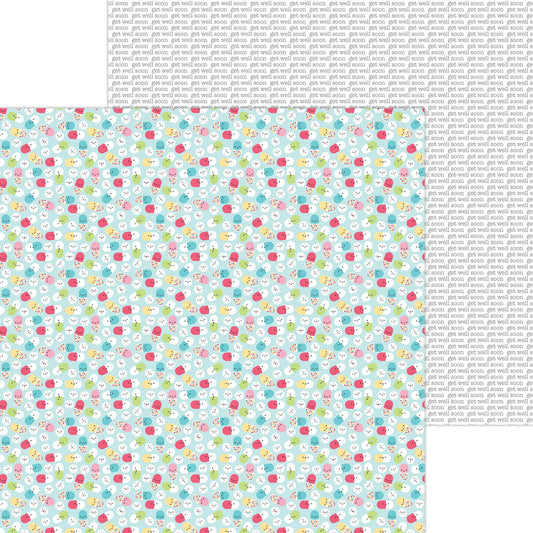 Happy Healing Double-Sided Cardstock 12"X12"-Select Style