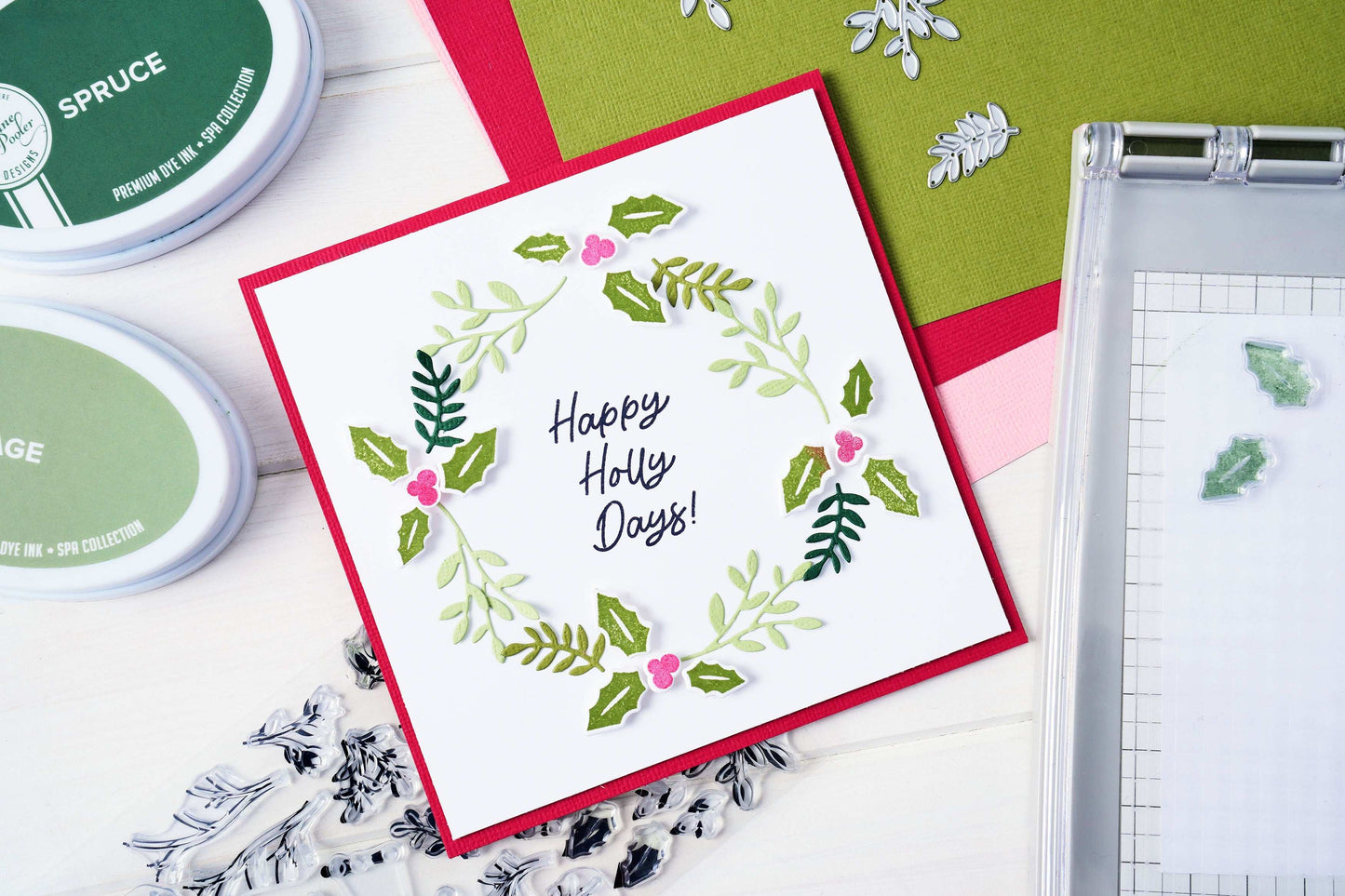 Sizzix Framelits Die Set 25/Pkg By Catherine Pooler-Happy Holly Days #2