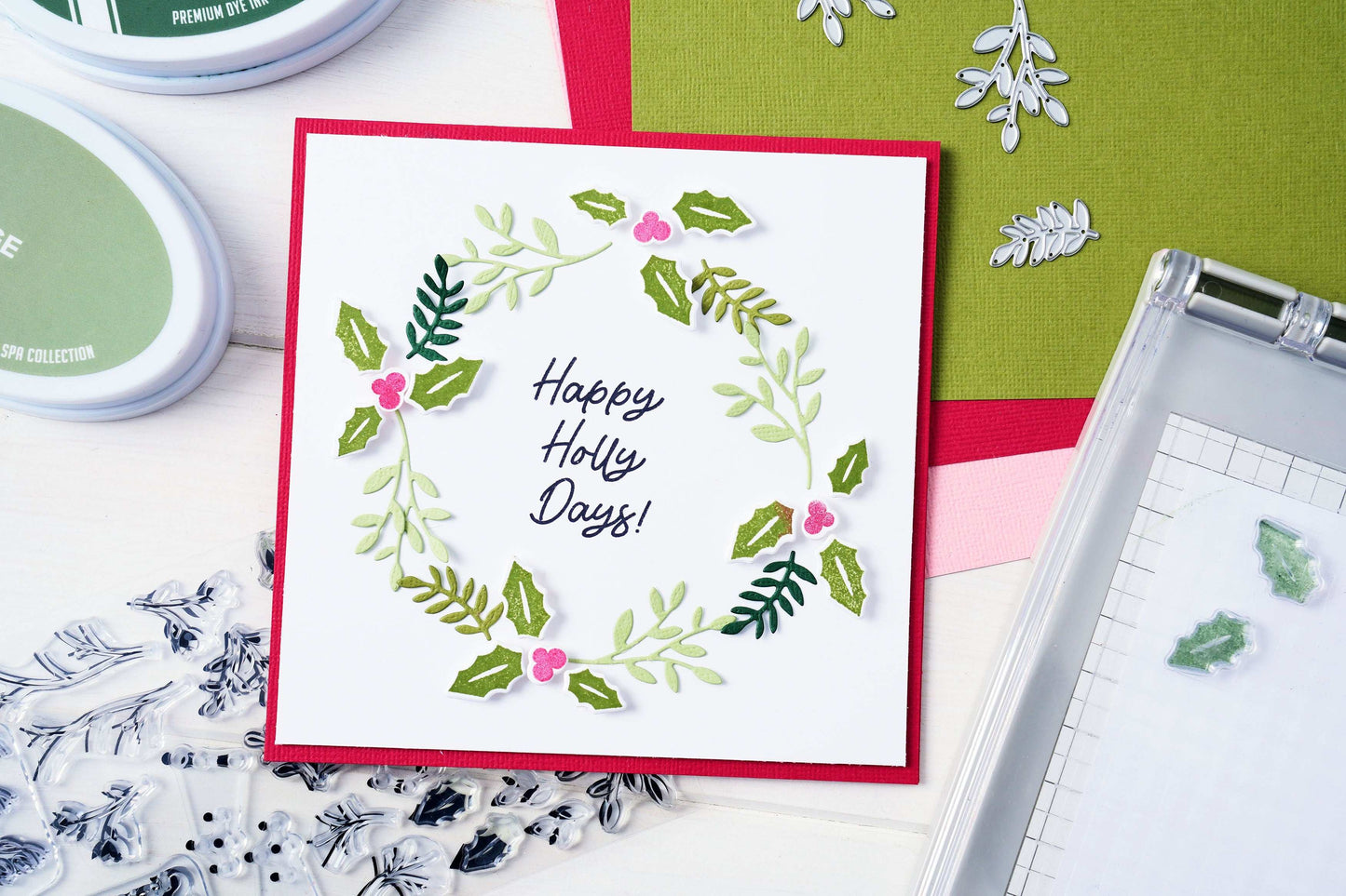 Sizzix Framelits Die Set 25/Pkg By Catherine Pooler-Happy Holly Days #2