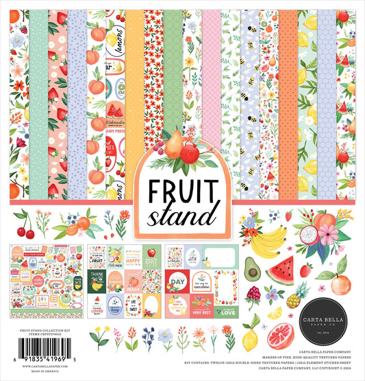 Carta Bella Collection Kit 12"X12"-Fruit Stand