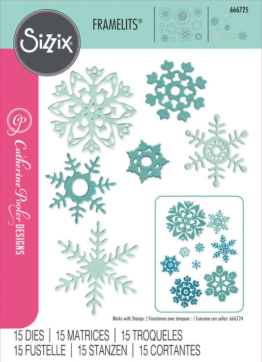 Sizzix Framelits Die Set 15/Pkg By Catherine Pooler-White Christmas #2