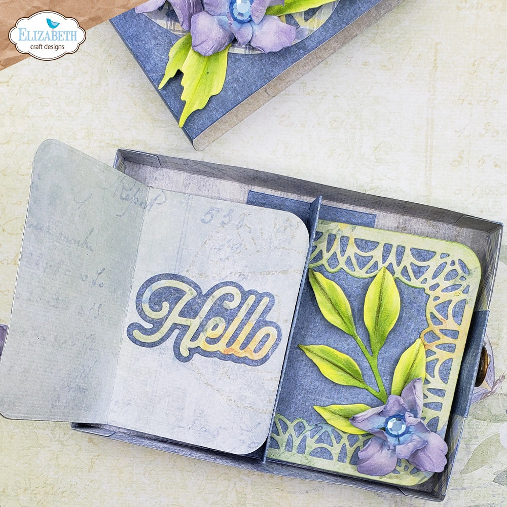 Elizabeth Craft Metal Die-Layered Greetings 1