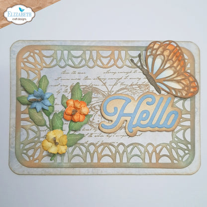 Elizabeth Craft Metal Die-Layered Greetings 1