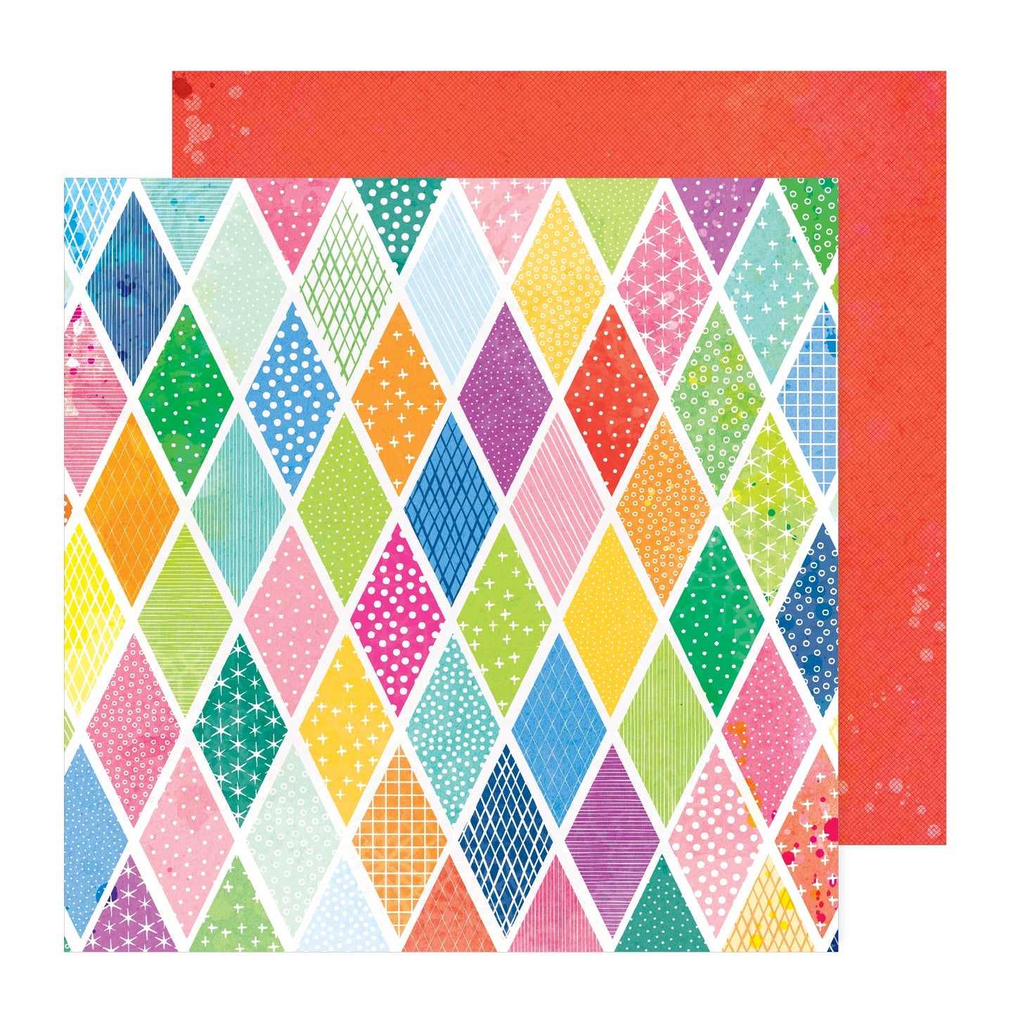 Vicki Boutin Bold And Bright Double-Sided Cardstock 12"X12"- Select Style