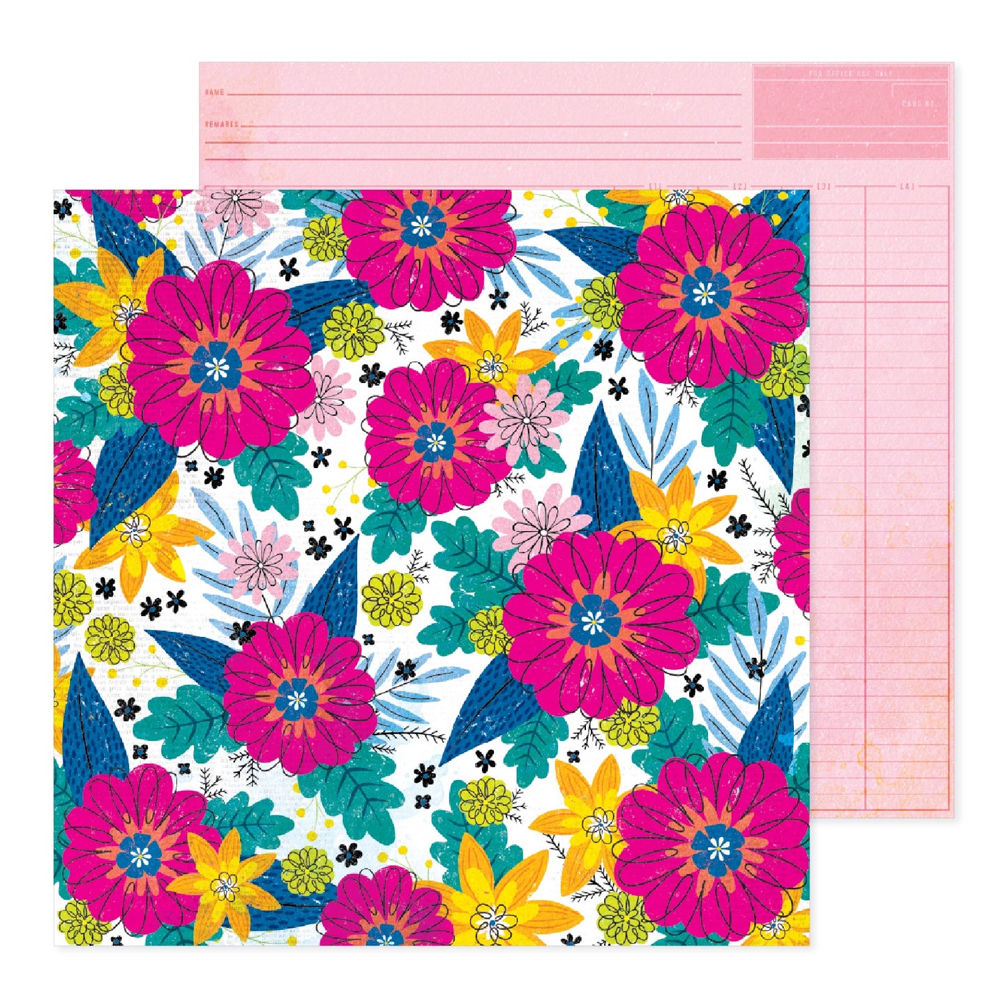 Vicki Boutin Bold And Bright Double-Sided Cardstock 12"X12"- Select Style