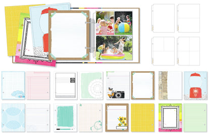 Vicki Boutin Bold And Bright Album Kit 6"X8"-21 Pieces