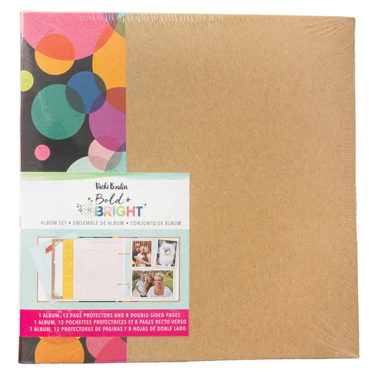 Vicki Boutin Bold And Bright Album Kit 6"X8"-21 Pieces