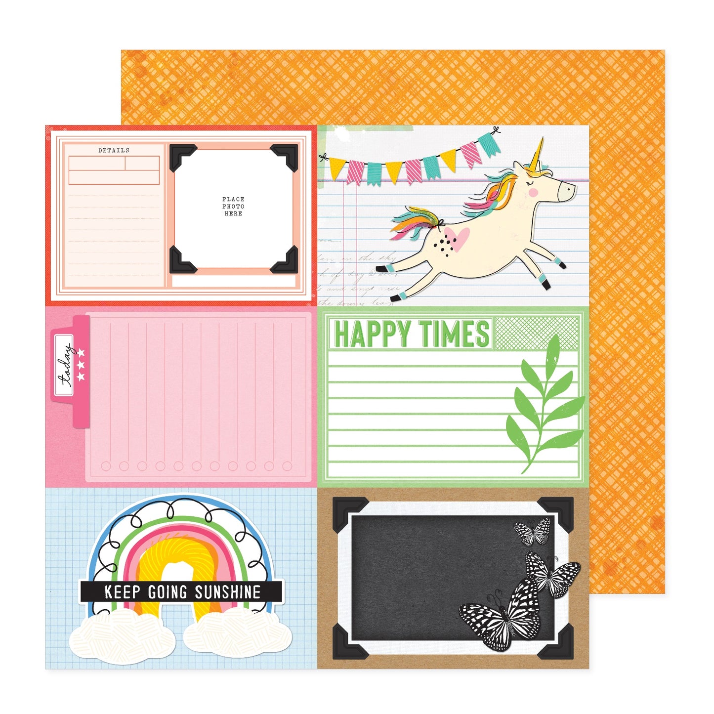 Vicki Boutin Bold And Bright Double-Sided Cardstock 12"X12"- Select Style