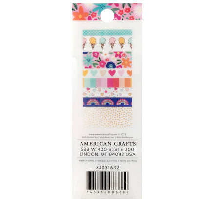 Shimelle Reasons To Smile Washi Tape-8 Pieces